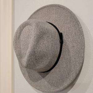 Medium/Large Gray Men's Goodfellow & Co Wide Brim Felt Hat